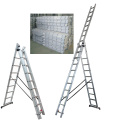 EN131 Aluminum 3-section combinationextension ladder attic